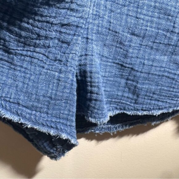 Aerie Gauzy Romper Size XL Missing Belt 100% Cotton - Picture 8 of 11